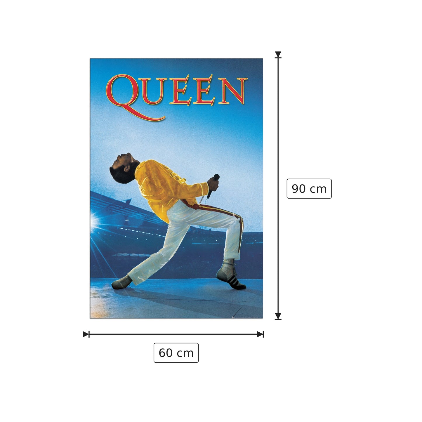 Queen - NULL - cm 60x90 - Pannello in MDF