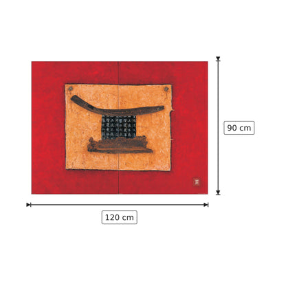 Pagode - THIRY - cm 120x90 - Pannello in MDF