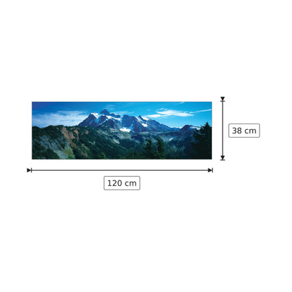 U.S.A. Panoramic - WORLD PANORAMIC - cm 120x38 - Pannello in MDF