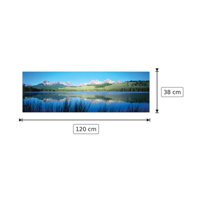 U.S.A. Panoramic - WORLD PANORAMIC - cm 120x38 - Pannello in MDF