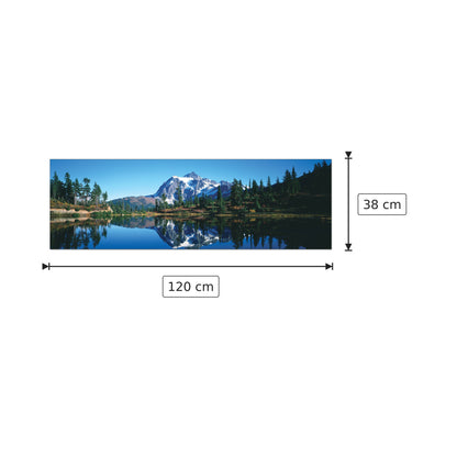 U.S.A. Panoramic - WORLD PANORAMIC - cm 120x38 - Pannello in MDF