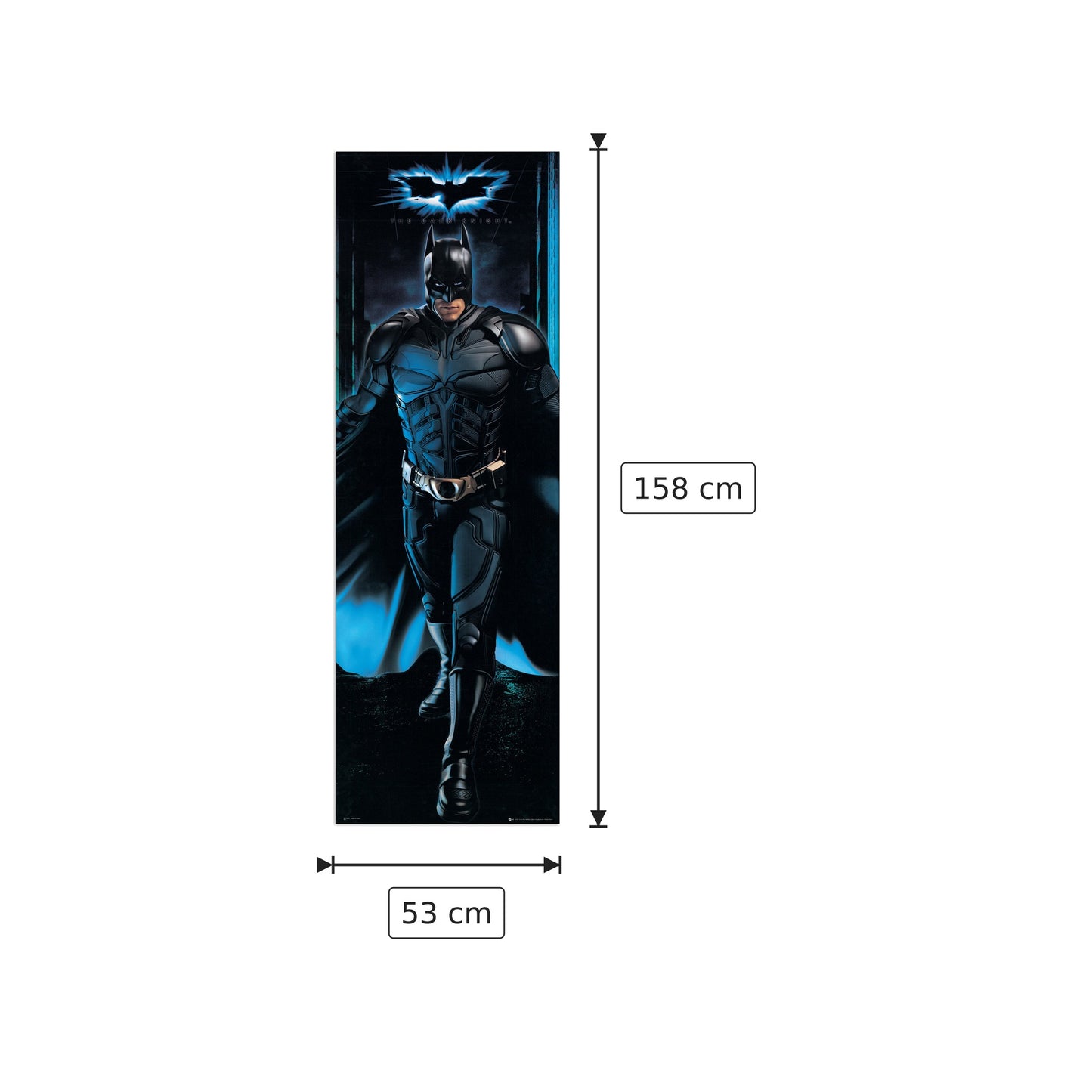 Batman - NULL - cm 53x158 - Pannello in MDF