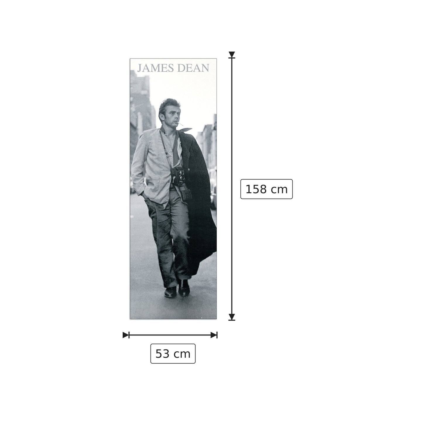 James Dean - NULL - cm 53x158 - Pannello in MDF