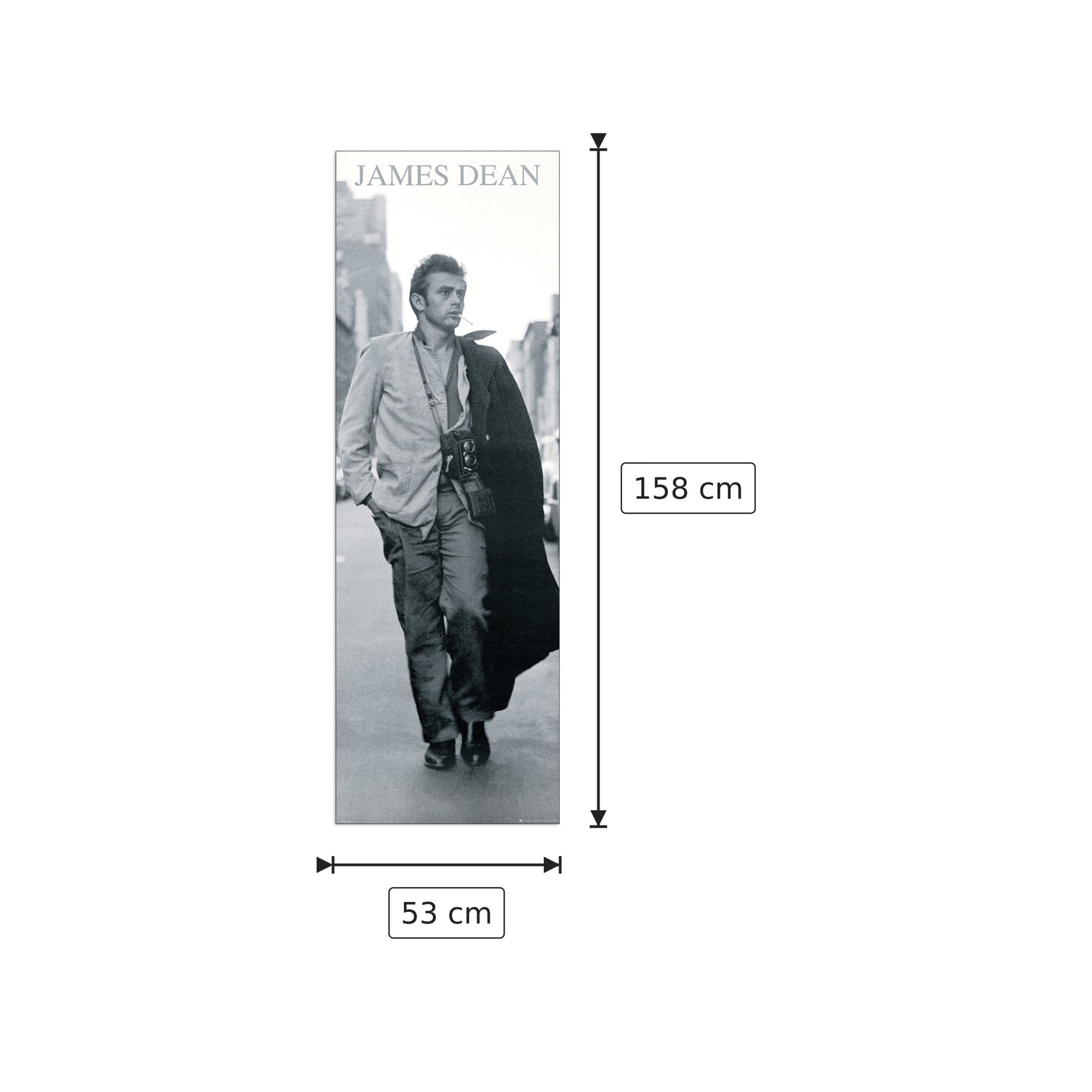 James Dean - NULL - cm 53x158 - Pannello in MDF