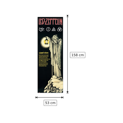 Led Zeppelin, Stairway to Heaven - NULL - cm 53x158 - Pannello in MDF