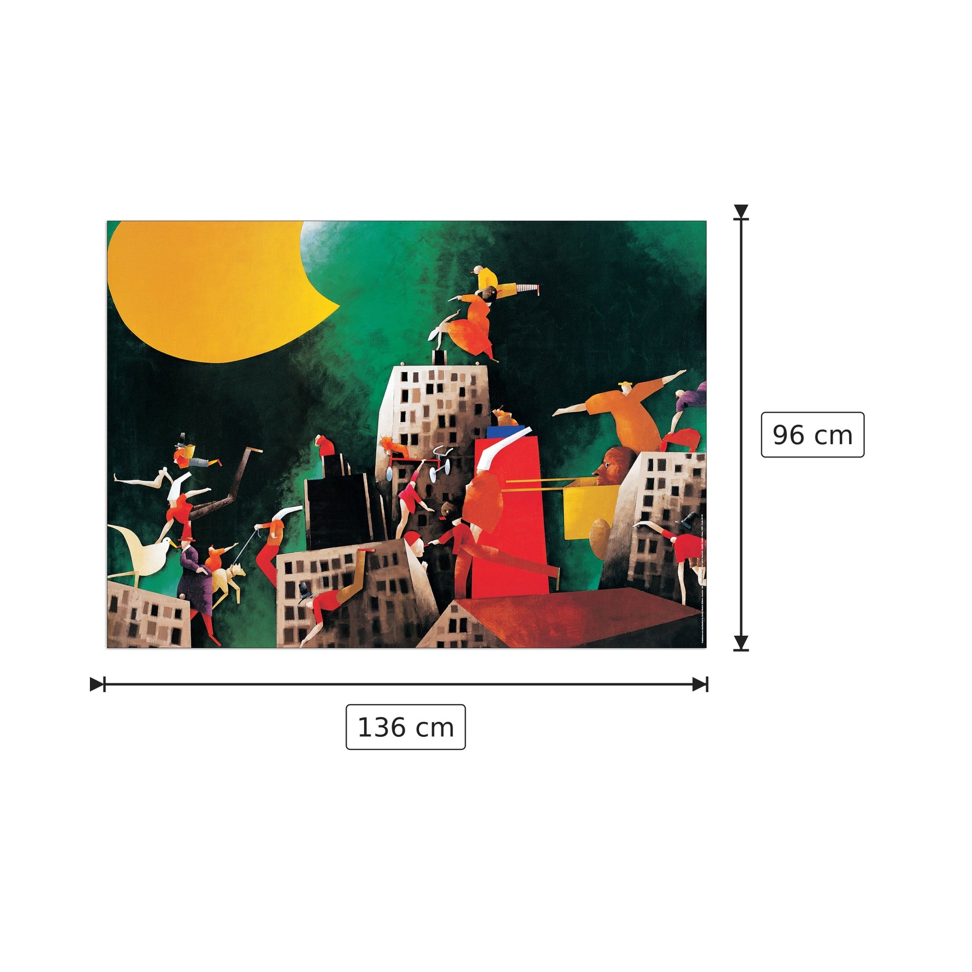 Fiaba - TADINI - cm 136x96 - Pannello in MDF