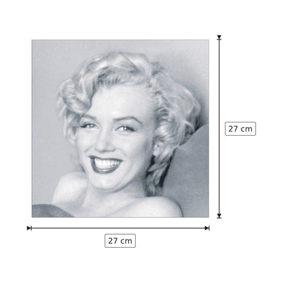 Marilyn Monroe - ANONYMOUS - cm 27x27 - Pannello in MDF