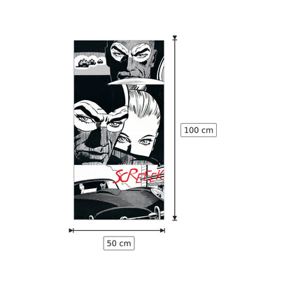 Diabolik & Eva I - ASTORINA - cm 50x100 - Pannello in MDF