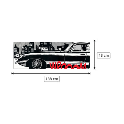 Diabolik Skyline - ASTORINA - cm 138x48 - Pannello in MDF