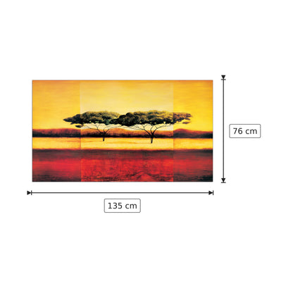 Kenya - EMMERICH - cm 135x76 - Pannello in MDF
