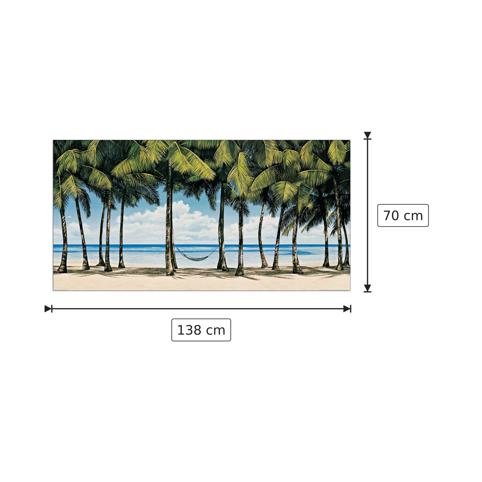 Serenity Grove - PANIZZA - cm 138x70 - Pannello in MDF