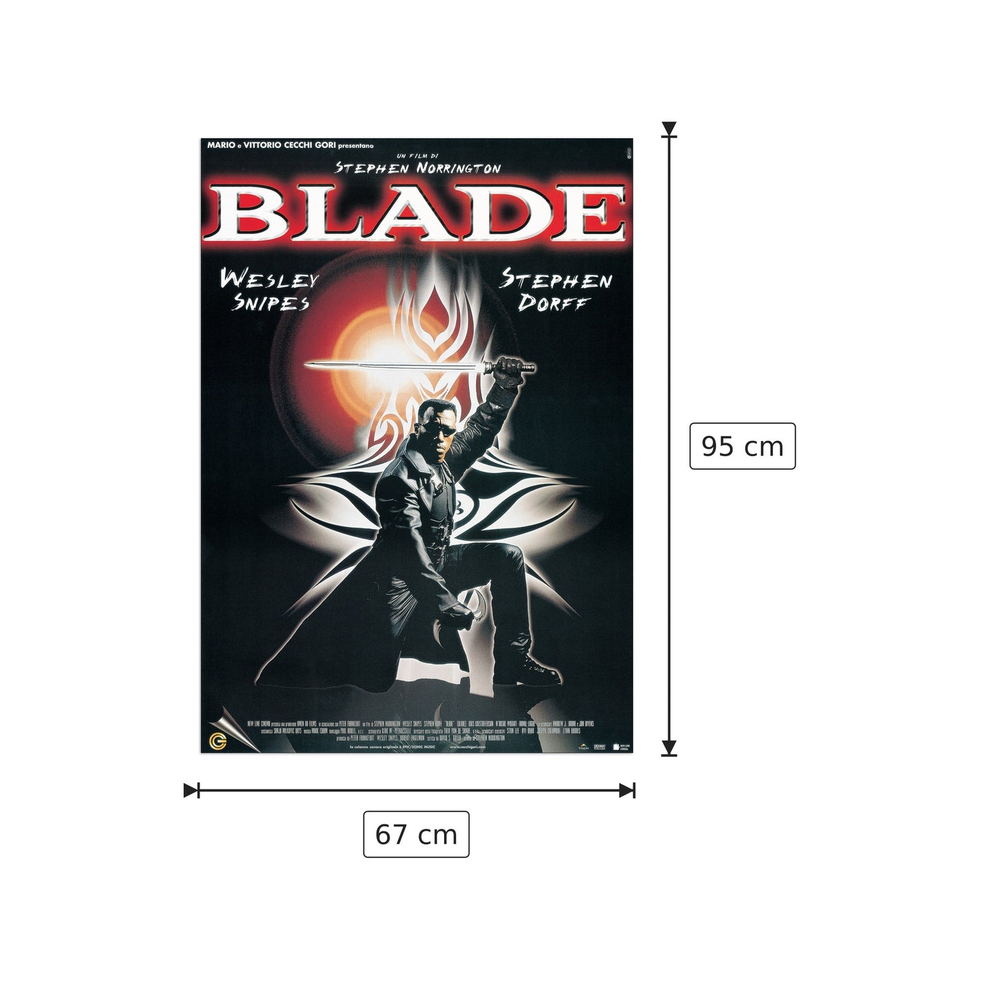 Blade - NULL - cm 67x95 - Pannello in MDF