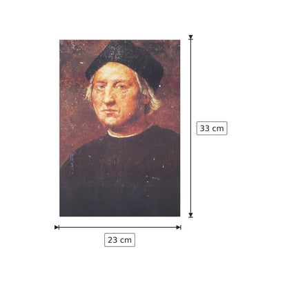 Cristoforo Colombo - NULL - cm 23x33 - Pannello in MDF