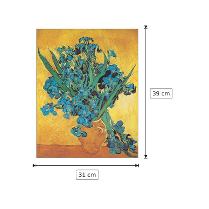 Iris - VAN GOGH - cm 31x39 - Pannello in MDF