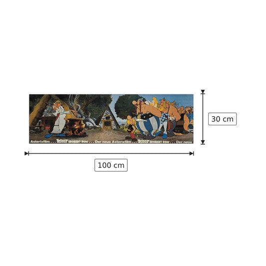 Asterix - Film - NULL - cm 100x30 - Pannello in MDF
