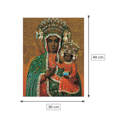 Czestochowa - NULL - cm 30x40 - Pannello in MDF