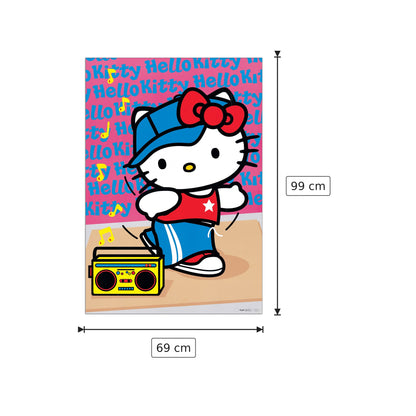 Hello Kitty - NULL - cm 69x99 - Pannello in MDF