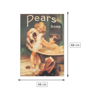 Pears Soap - NULL - cm 48x68 - Pannello in MDF
