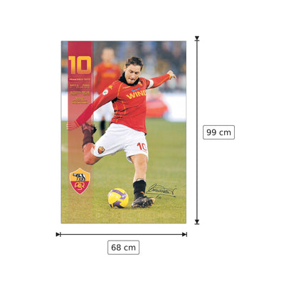 Francesco Totti - NULL - cm 68x99 - Pannello in MDF