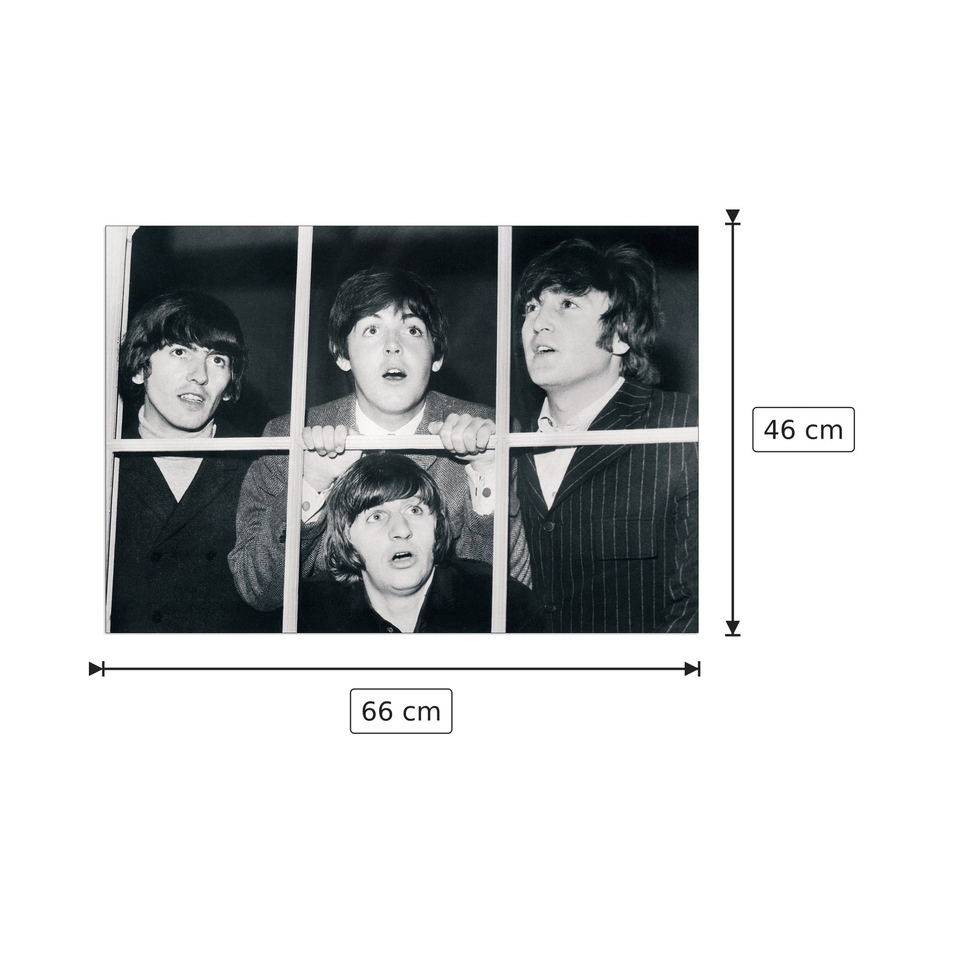 Sound Of The Sixties - LUNCH - cm 66x46 - Pannello in MDF