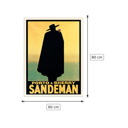 Sandeman Porto & Sherry - MASSIOT - cm 60x80 - Pannello in MDF