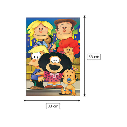 Mafalda - QUINO - cm 33x53 - Pannello in MDF