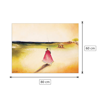 Retour Aux Sources - SZACHERSKA - cm 80x60 - Pannello in MDF