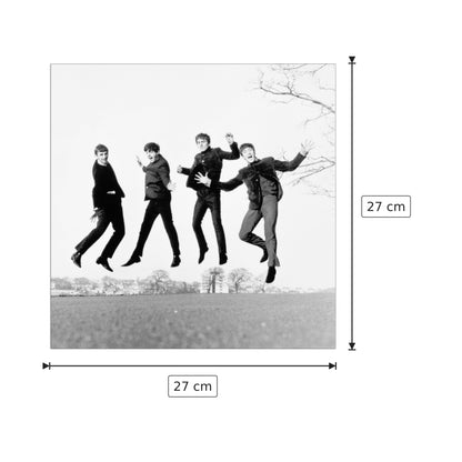 The Beatles - Jump - ANONYMOUS - cm 27x27 - Pannello in MDF