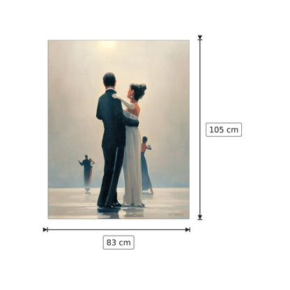 Dance Me To The End Of Love - VETTRIANO - cm 83x105 - Pannello in MDF