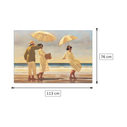 The Picnic Party - VETTRIANO - cm 113x76 - Pannello in MDF