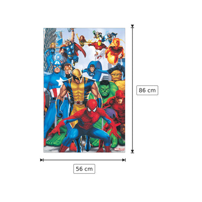 Supereroi - MARVEL - cm 56x86 - Pannello in MDF