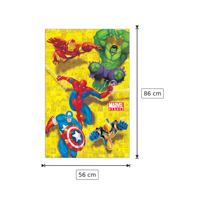 Marvel Heroes - NULL - cm 56x86 - Pannello in MDF