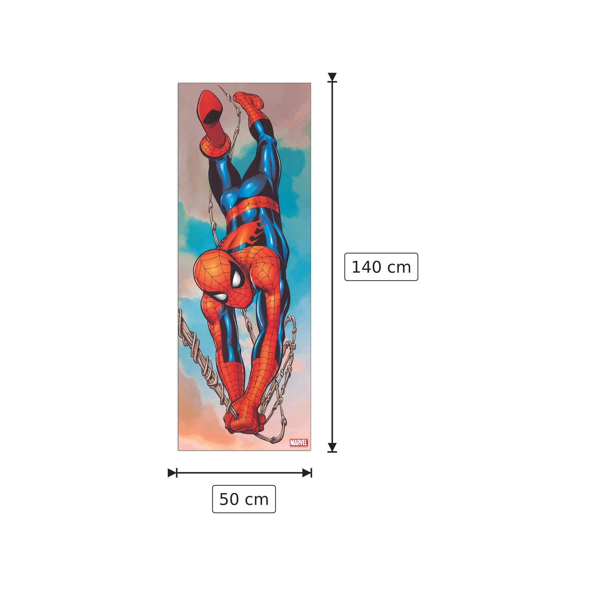Spiderman - NULL - cm 50x140 - Pannello in MDF