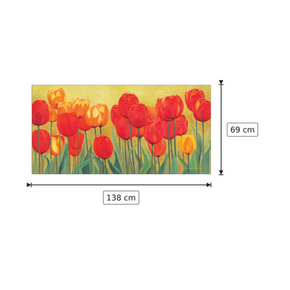 Fruhlingsgarten - BERNHARDT - cm 138x69 - Pannello in MDF