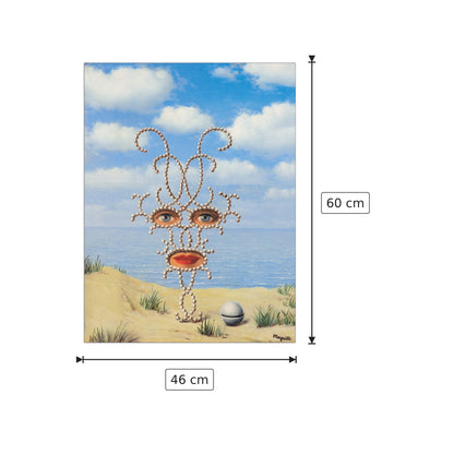 Sheerazade - MAGRITTE - cm 46x60 - Pannello in MDF