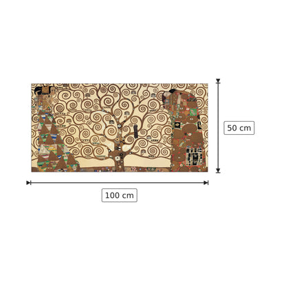 The Tree of Life - KLIMT - cm 100x50 - Pannello in MDF