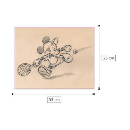 Mickey Return - DISNEY - cm 33x25 - Pannello in MDF