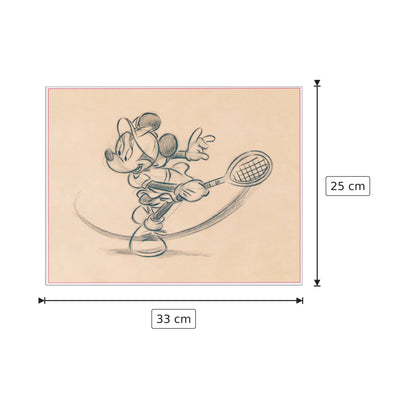 Minnie Return - DISNEY - cm 33x25 - Pannello in MDF