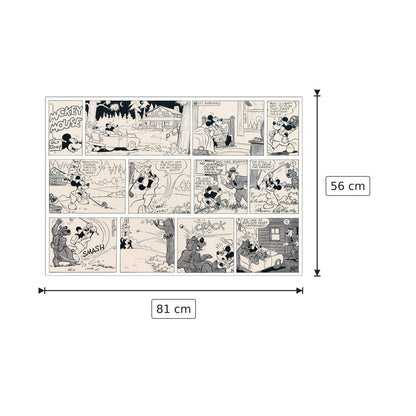 Mickey On The Fairway - DISNEY - cm 81x56 - Pannello in MDF