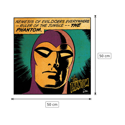 Phantom Nemesis - FALK - cm 50x50 - Pannello in MDF