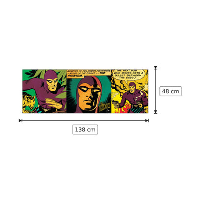 Ruler Of The Jungle - FALK - cm 138x48 - Pannello in MDF