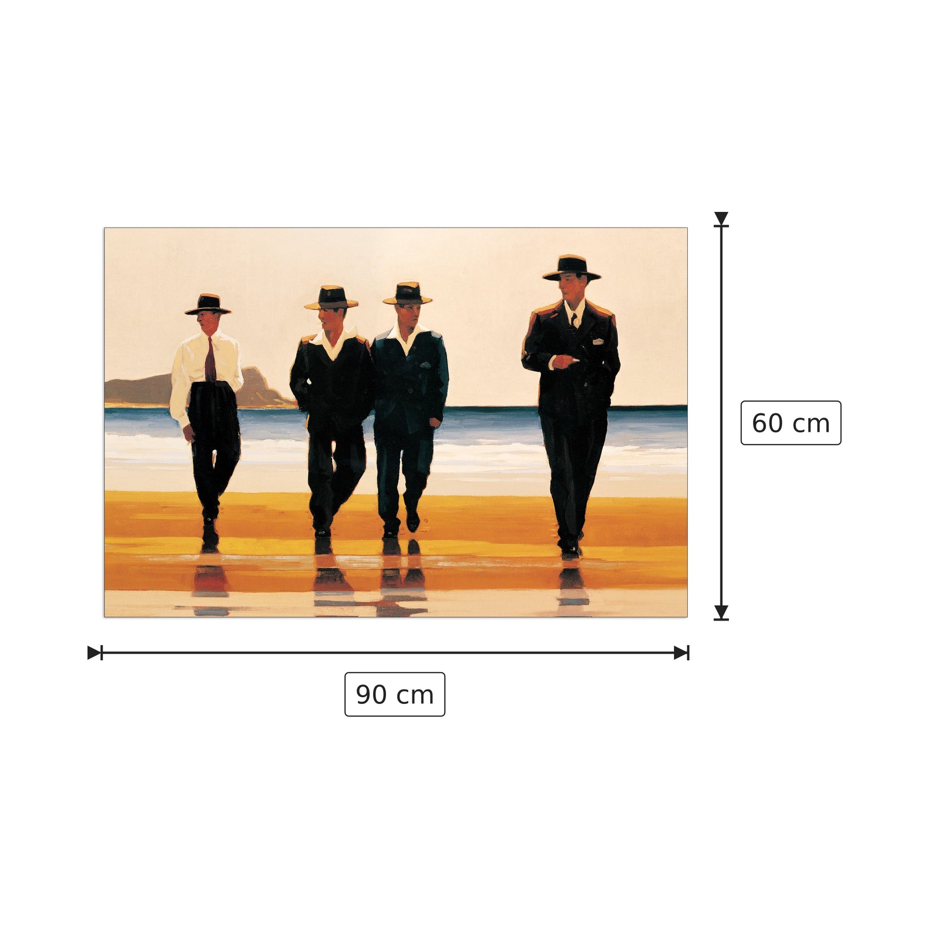 The Billy Boys - VETTRIANO - cm 90x60 - Pannello in MDF