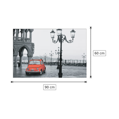 500 in Piazza San Marco - NULL - cm 90x60 - Pannello in MDF
