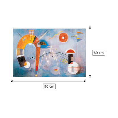 Rond Et Pointu - KANDINSKY - cm 90x60 - Pannello in MDF