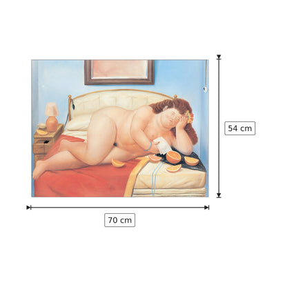 La Lettera - BOTERO - cm 70x54 - Pannello in MDF