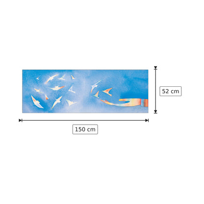 Peace - FOLON - cm 150x52 - Pannello in MDF