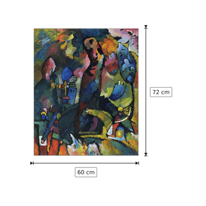 Picture With An Archer - KANDINSKY - cm 60x72 - Pannello in MDF