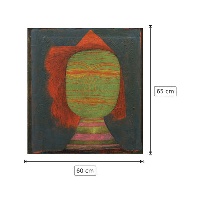 Actor's Mask - KLEE - cm 60x65 - Pannello in MDF