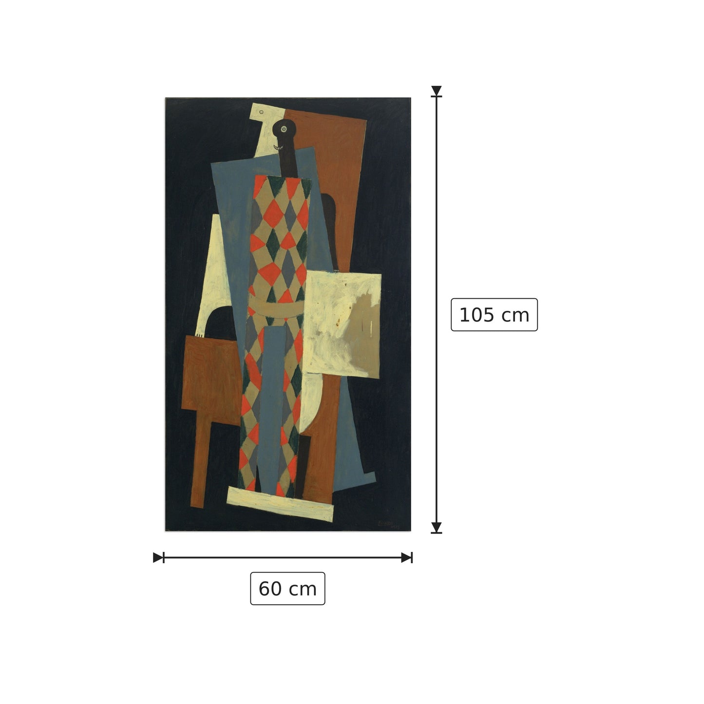 Harlequin - PICASSO - cm 60x105 - Pannello in MDF