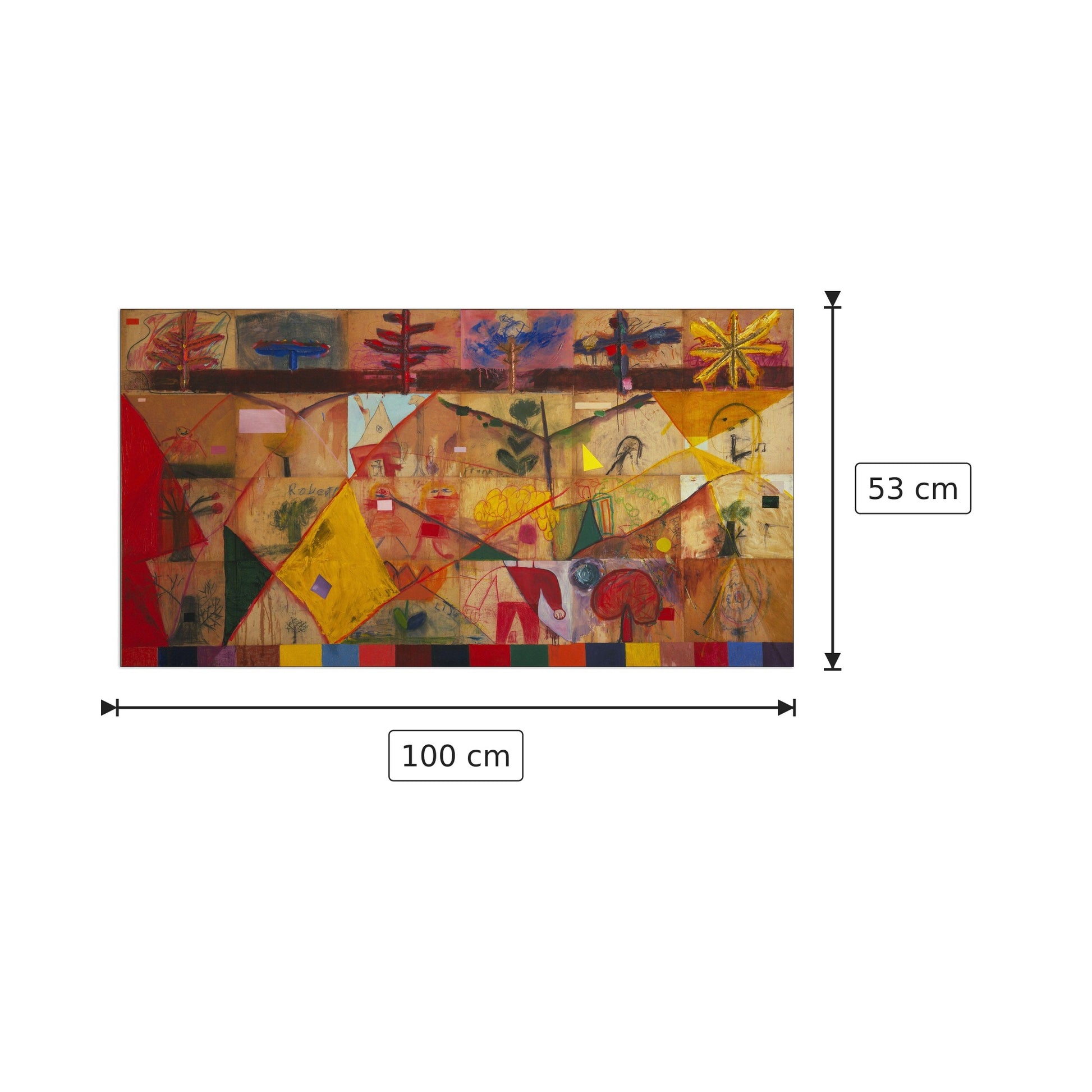 Sweet Chaty's Song - SNYDER - cm 100x53 - Pannello in MDF